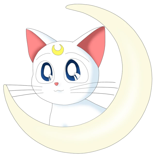 Artemis Sailormoon Sailor Moon Sticker By Abigail Artemis Sailormoon Sailor Moon Sticker By Abigail