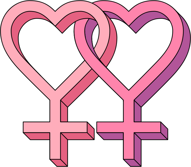 Gay Homosexual Lesbian Love Gaypride Sticker By Sofikookmin 
