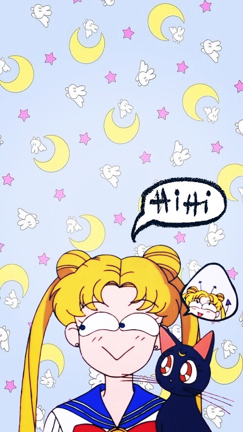 Sailormoon Luna Sailormoonluna Kawaii Anime Animegirl