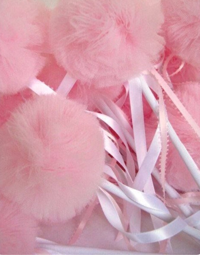 pinkpompoms pinkaesthetic aesthetic tumblr cute...