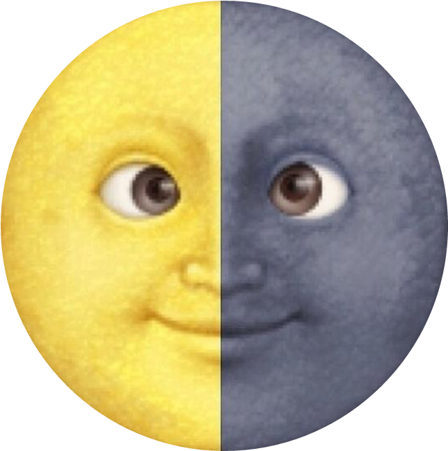 moondaystickerremix emoji luna tumblr lunita moon png
