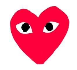 Comme Des Garcons Heart Png - PNG Image Collection
