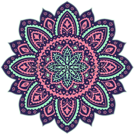 flower mandala mandalas colorful sticker by @yovoarandano