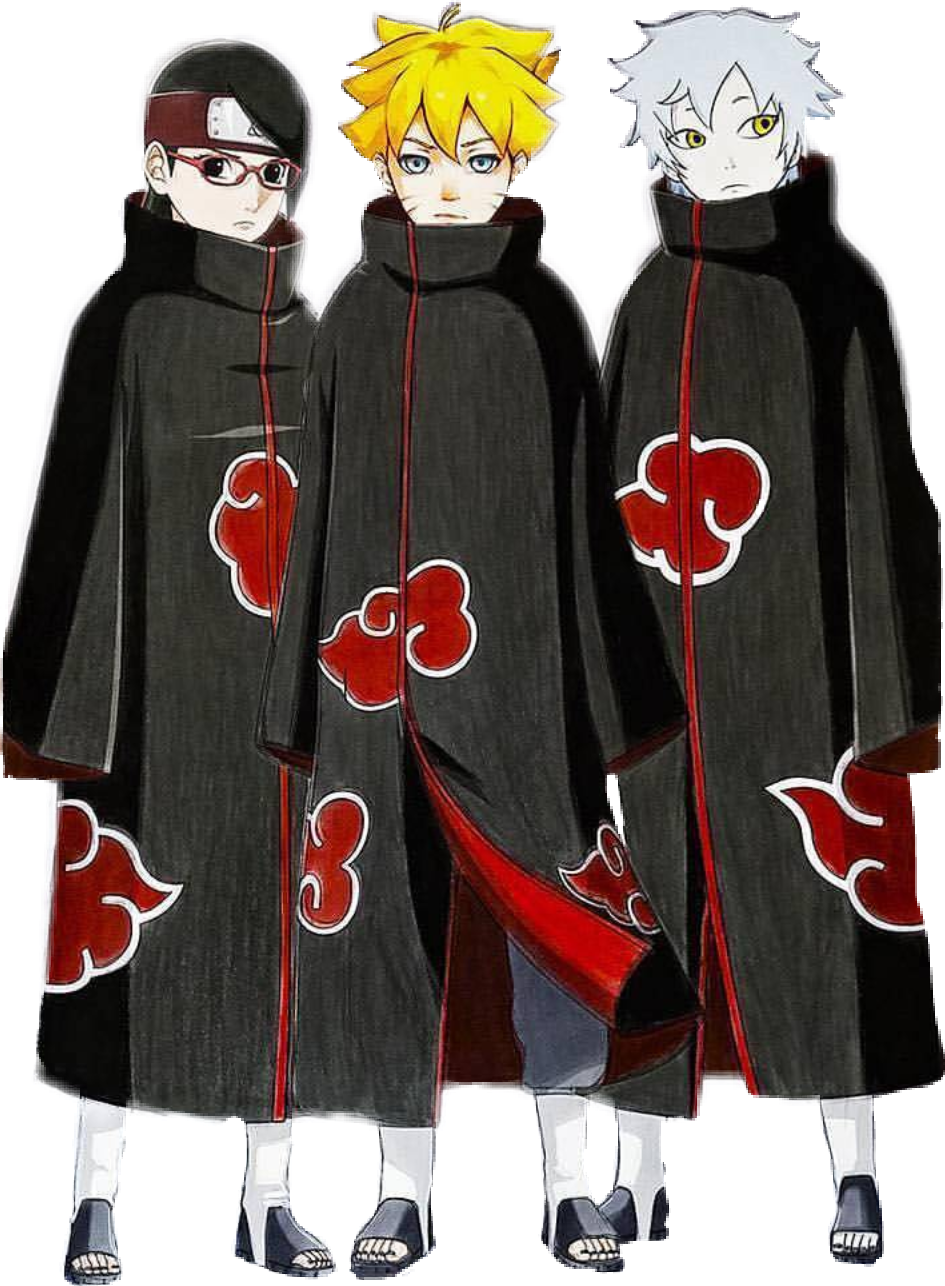 Mitsuki Boruto Sarada Naruto By Natsukiyy