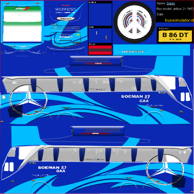 Livery Bussid Full Sticker Png The Stickers