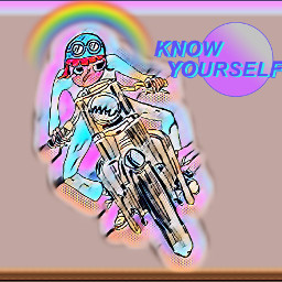freetoedit knowyourself colorsplash colorful motorbikeedit