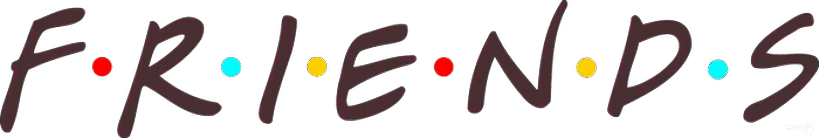 E n parts. Друзья логотип. Friends надпись.