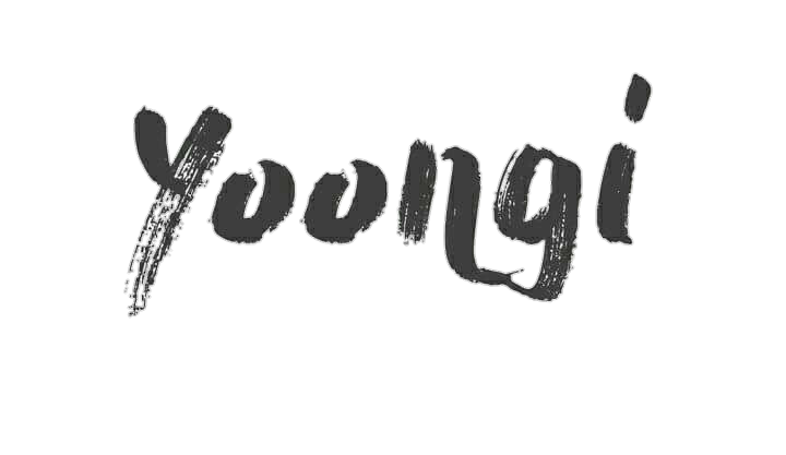 Yoongi bts name kpop words - Sticker by hasani.