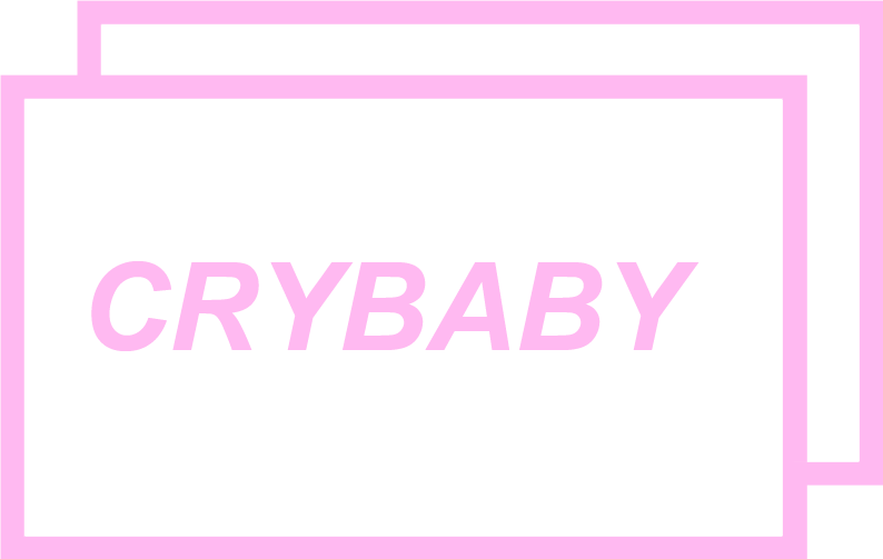 Crybaby перевод. Новинка надпись розовая. Наклейка ютуб для Аватана. Ai наклейка для фотошопа. Crybaby рамка.