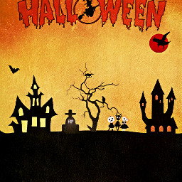 freetoedit halloween hauntedhouse ghosts bat