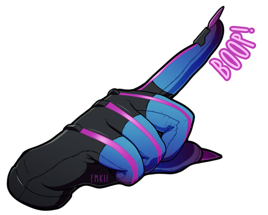 Overwatch Sombra Boop Freetoedit Sticker By Hexmaniac