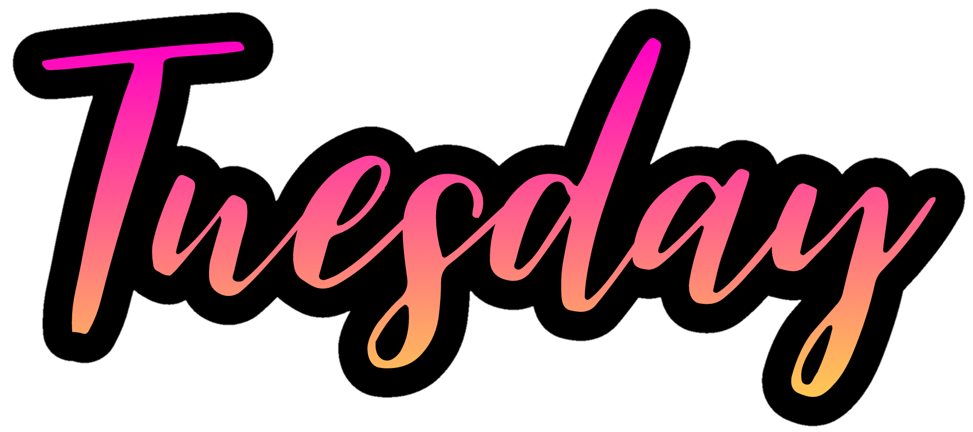 tuesday text freetoedit #tuesday #text sticker by @nate999