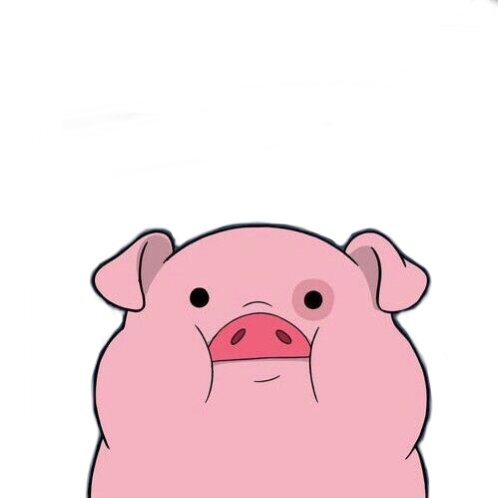  tumblr  pig cute  cutepig reaction wallpaper  animal anime 
