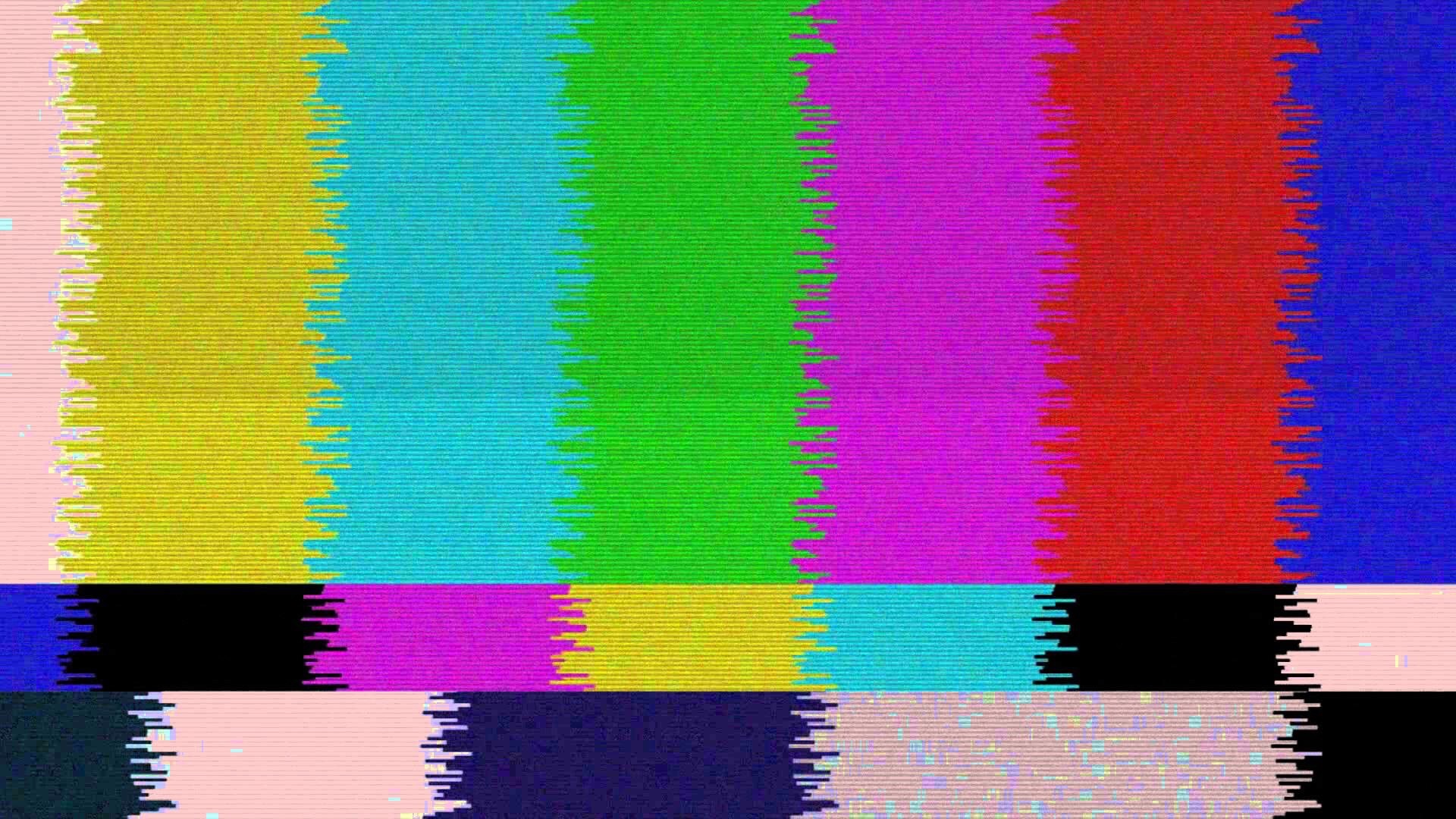 Технические помехи. ГЦП Генератор цветных полос. Разноцветный экран. Цветной экран телевизора. Помехи на телевизоре.