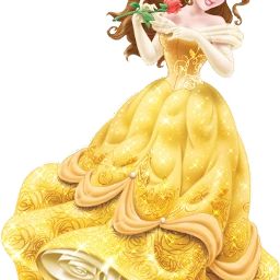 cartoon princess fteprincess yellow freetoedit
