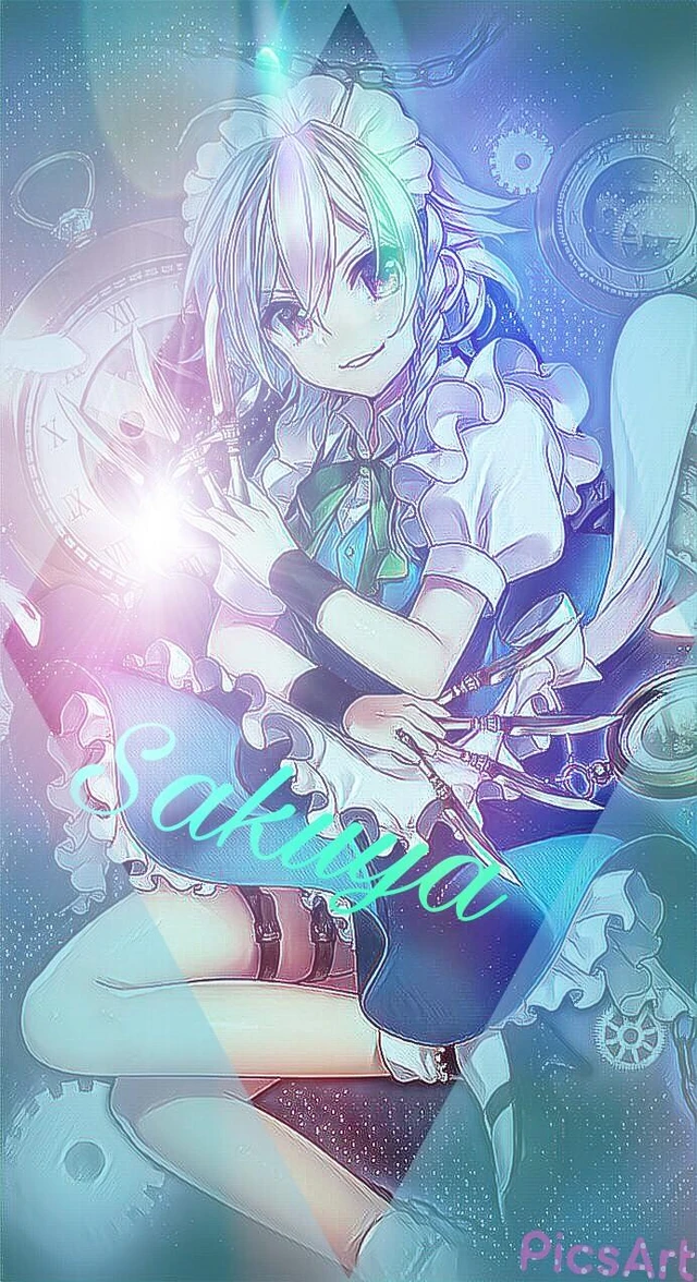 東方project十六夜咲夜画像加工 Image By 紅 桜 霧 雨 魔 理 沙 東方project十六夜咲夜画像加工 Image By 紅 桜 霧 雨 魔 理 沙