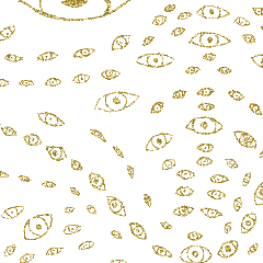 eyes gold glitter freetoedit
