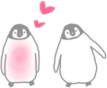 ペンギン Pengin ピンク Pink ハート Heart かわいい Sticker By みー ペンギン Pengin ピンク Pink ハート Heart かわいい Sticker By みー