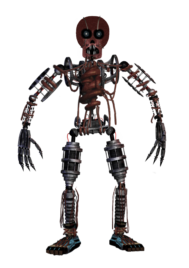 This visual is about nightmate freetoedit #Nightmate springtrap Endoskeleto...