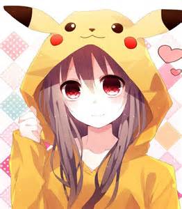 Anime Pictures Of Pikachu Materi Pelajaran 8 - kawaii picachu girl roblox