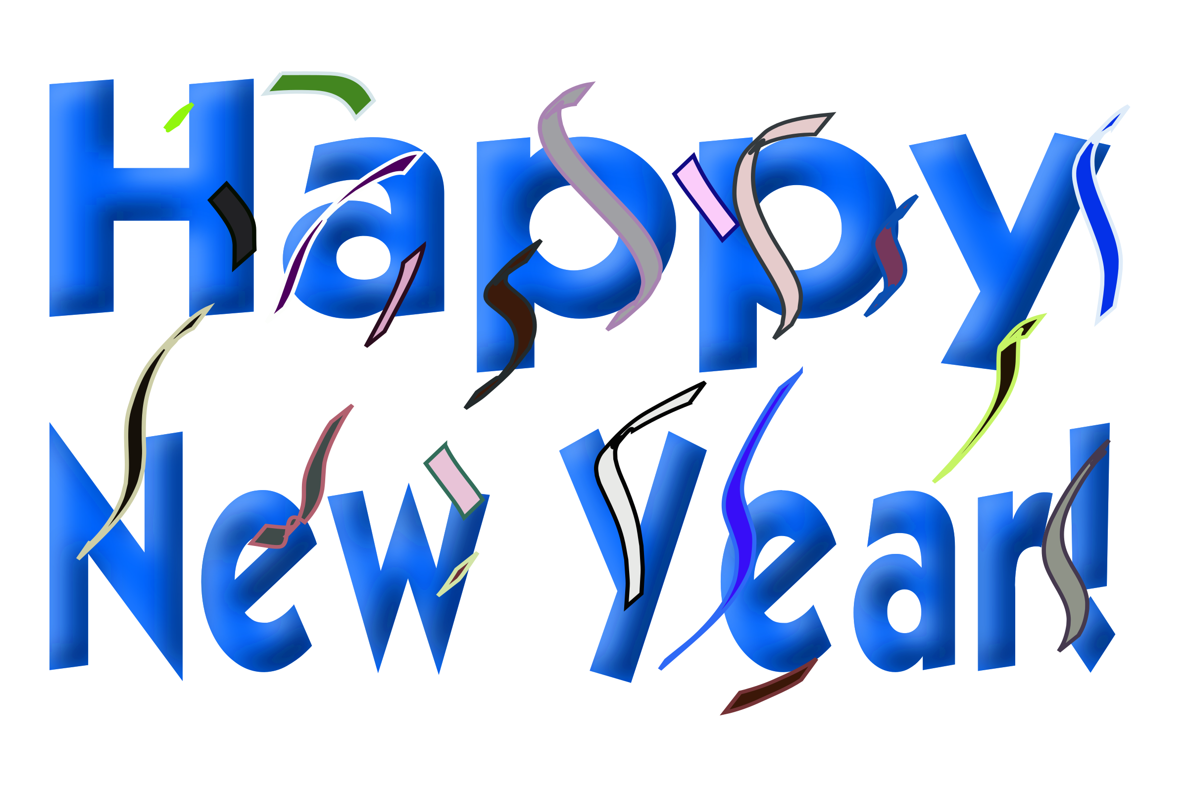 Happy New year клипарт. New year надпись. Happy New year логотип. Happy New year на прозрачном фоне.