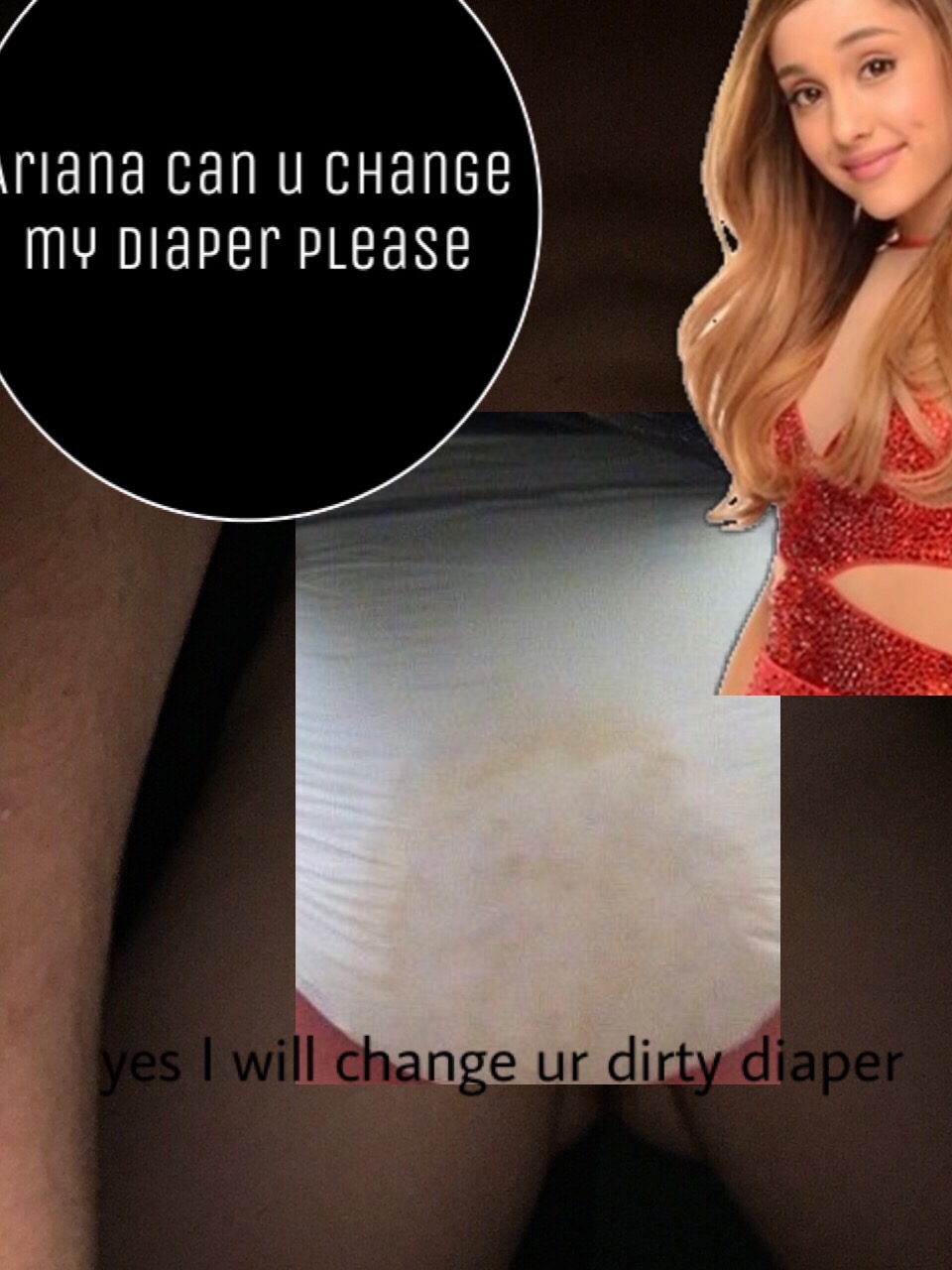 changing girlfriends diaper