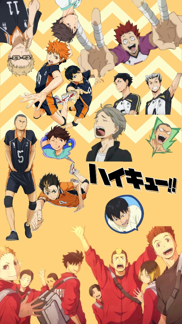 Волейбол аниме все персонажи имена и их фото