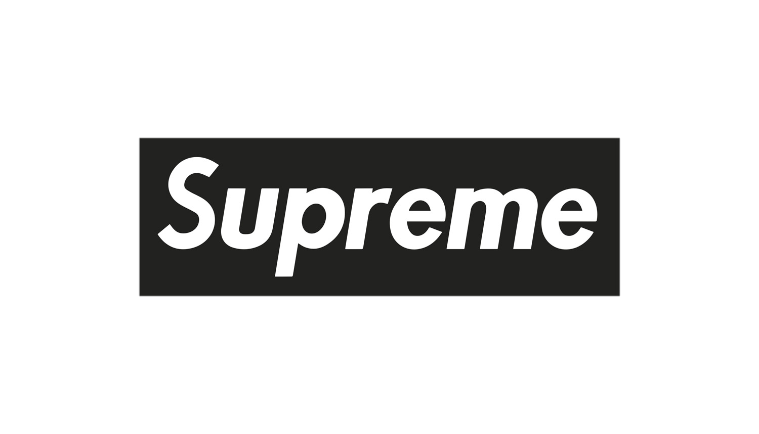 logo supreme black tumblr remixit...
