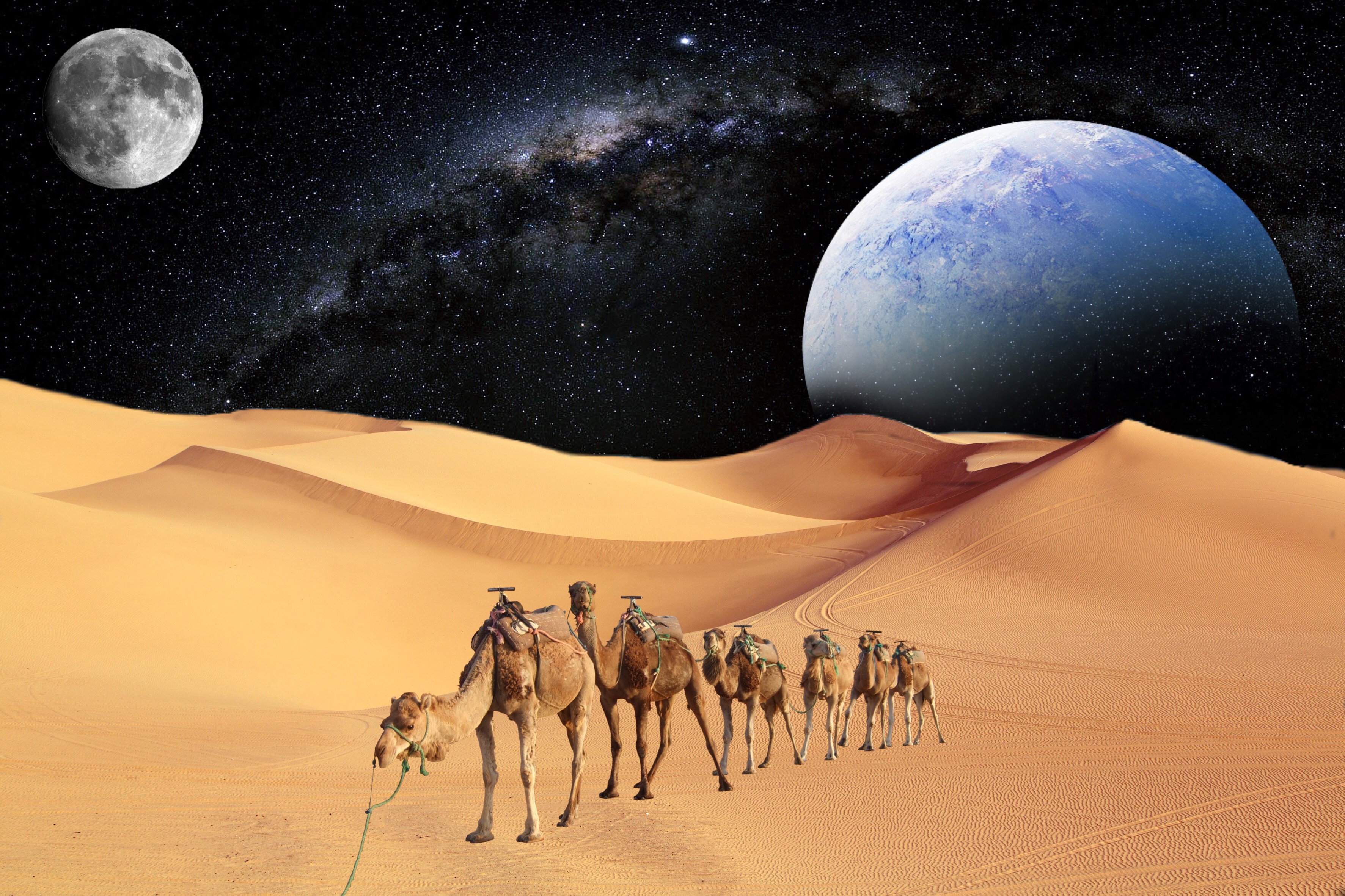 Планета пустыня