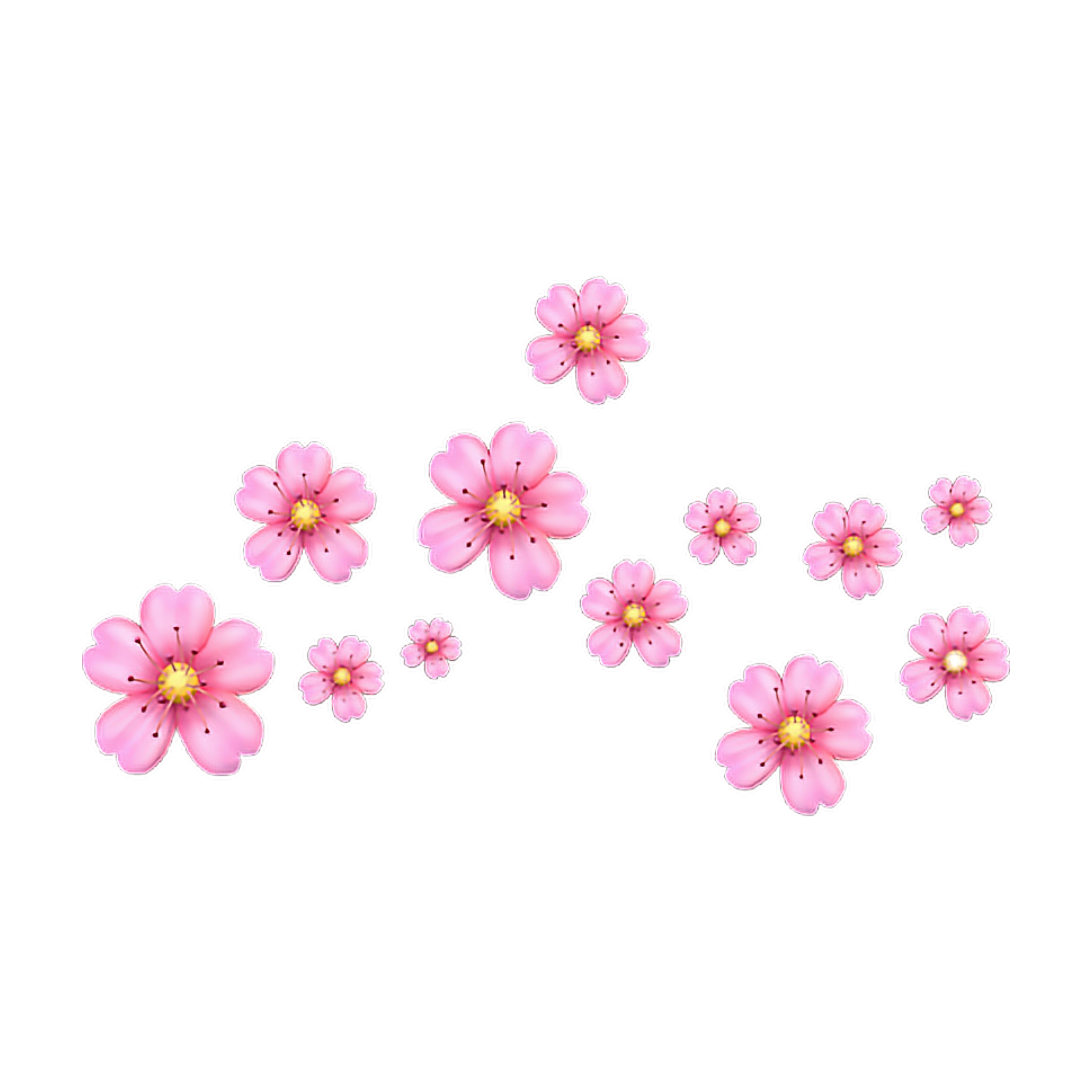 Emojis Pink Flower Freetoedit Sticker By Rileypotato21