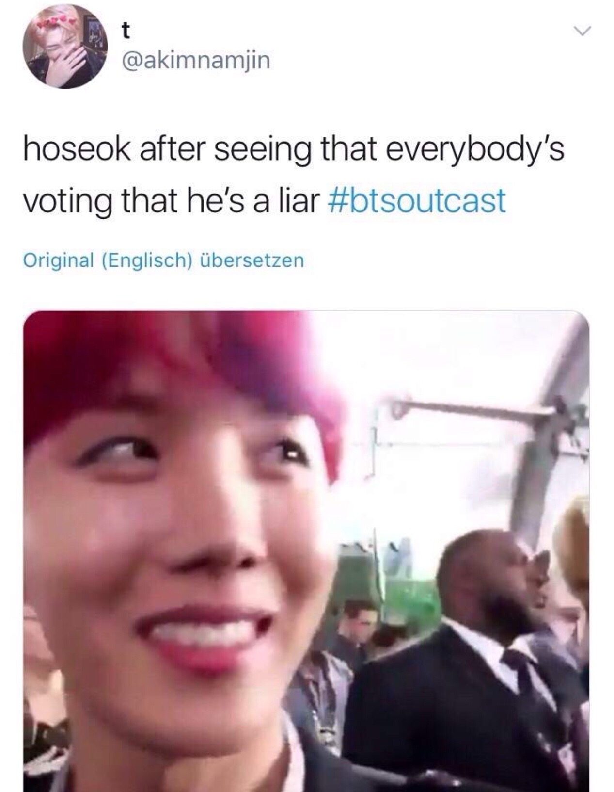 Sorry Hoseok Bts Meme Btsmemes Btsarmy Outcast B