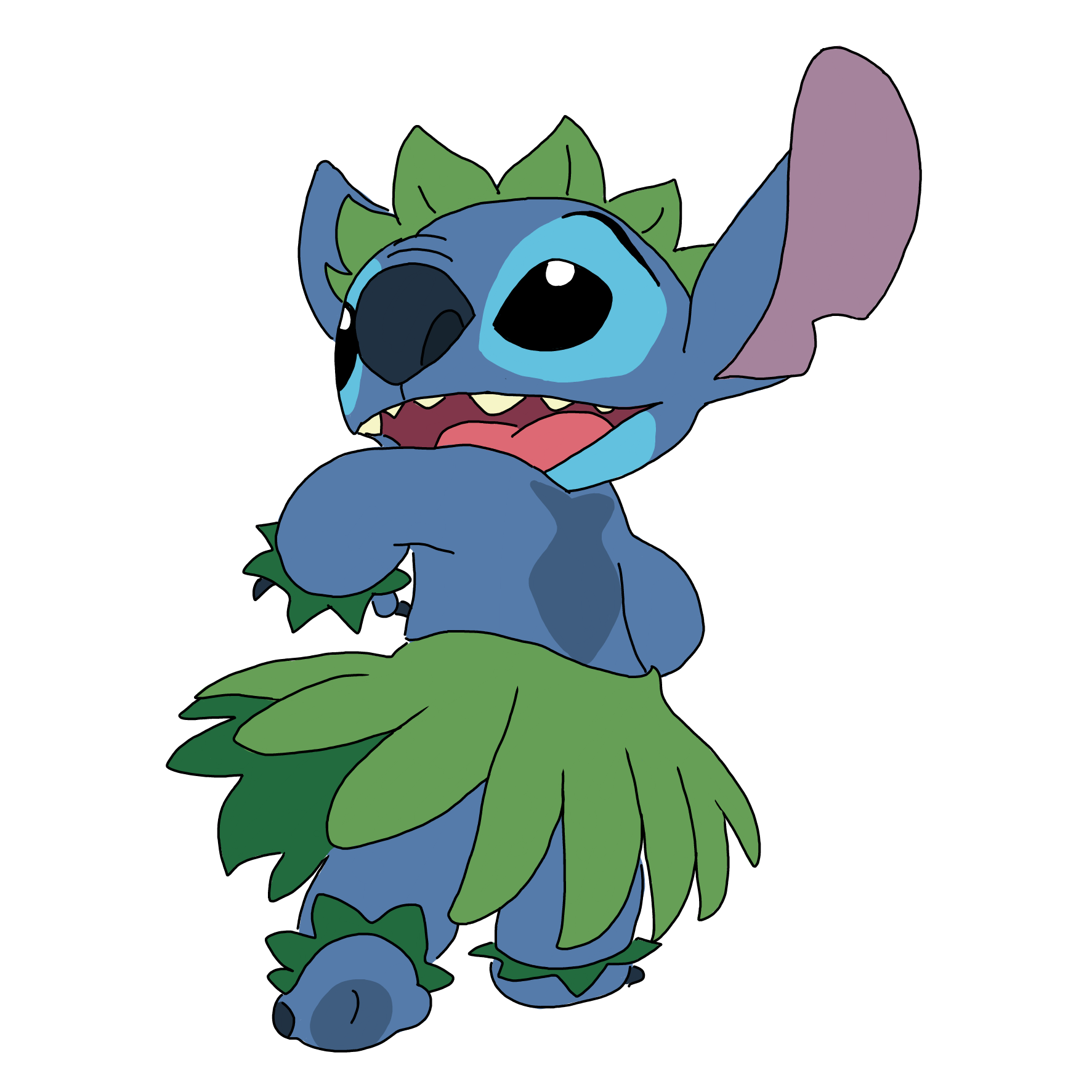 stitch-liloandstitch-hula-disney-sticker-by-becky-marie