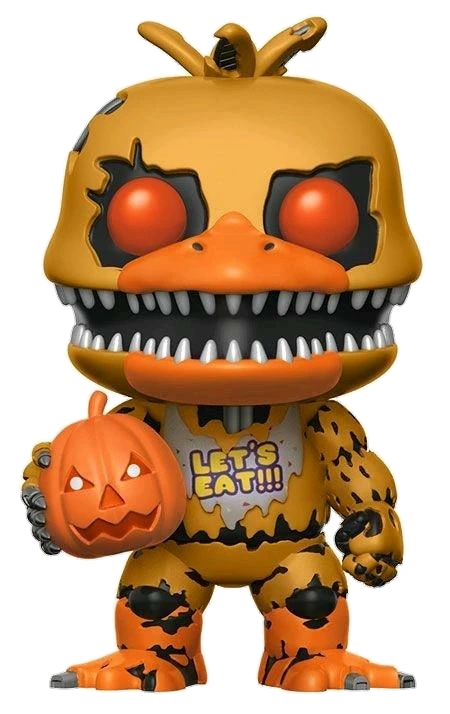Fnaf Funkopop Jack O Chica Sticker By Fnaf Fan Plush Fnaf Funkopop Jack O Chica Sticker By Fnaf Fan Plush