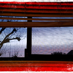 original photo sunrise window beauty