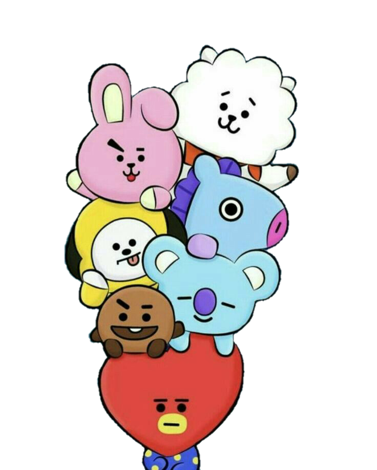 bts bangtanboys army bt21 shooky sticker by @yulishinoda.