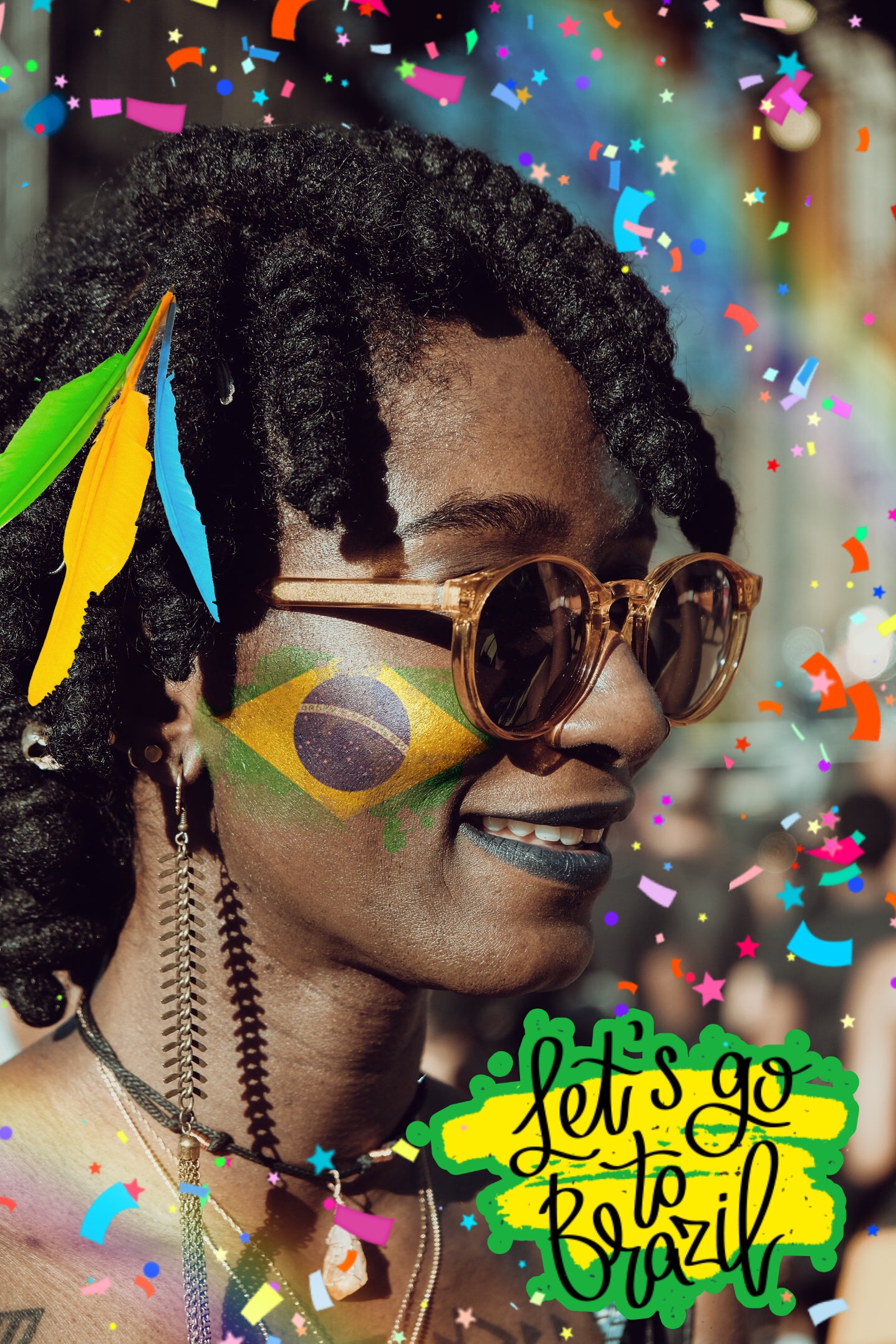 #freetoedit #remix #remixit #brasil #carnaval #rio #riodejaneiro #carnaval2018 #colors #view #confetti #flag #girl #skin #party #fun#eccarnavalofbrazil #c