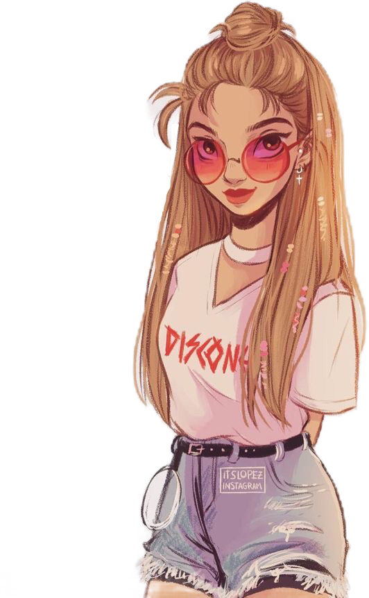 isagonzl469 stickers fashion gafas stiles emoji girlpow... - 532 x 862 png 631kB