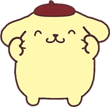 ポムポムプリン ポム顔 サンリオ 量産型 Sticker By あ ポムポムプリン ポム顔 サンリオ 量産型 Sticker By あ
