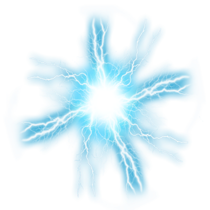 light electricity lightening burst sticker by @tbarton