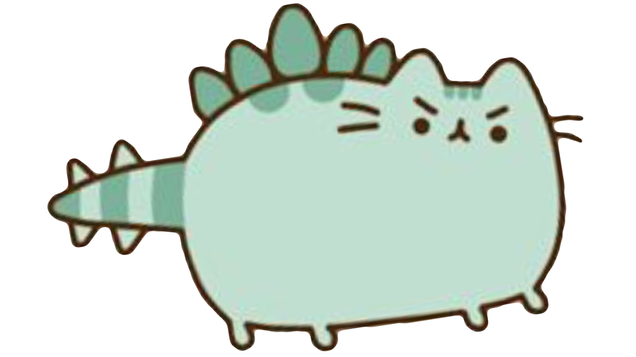 pusheen cat dinosaur