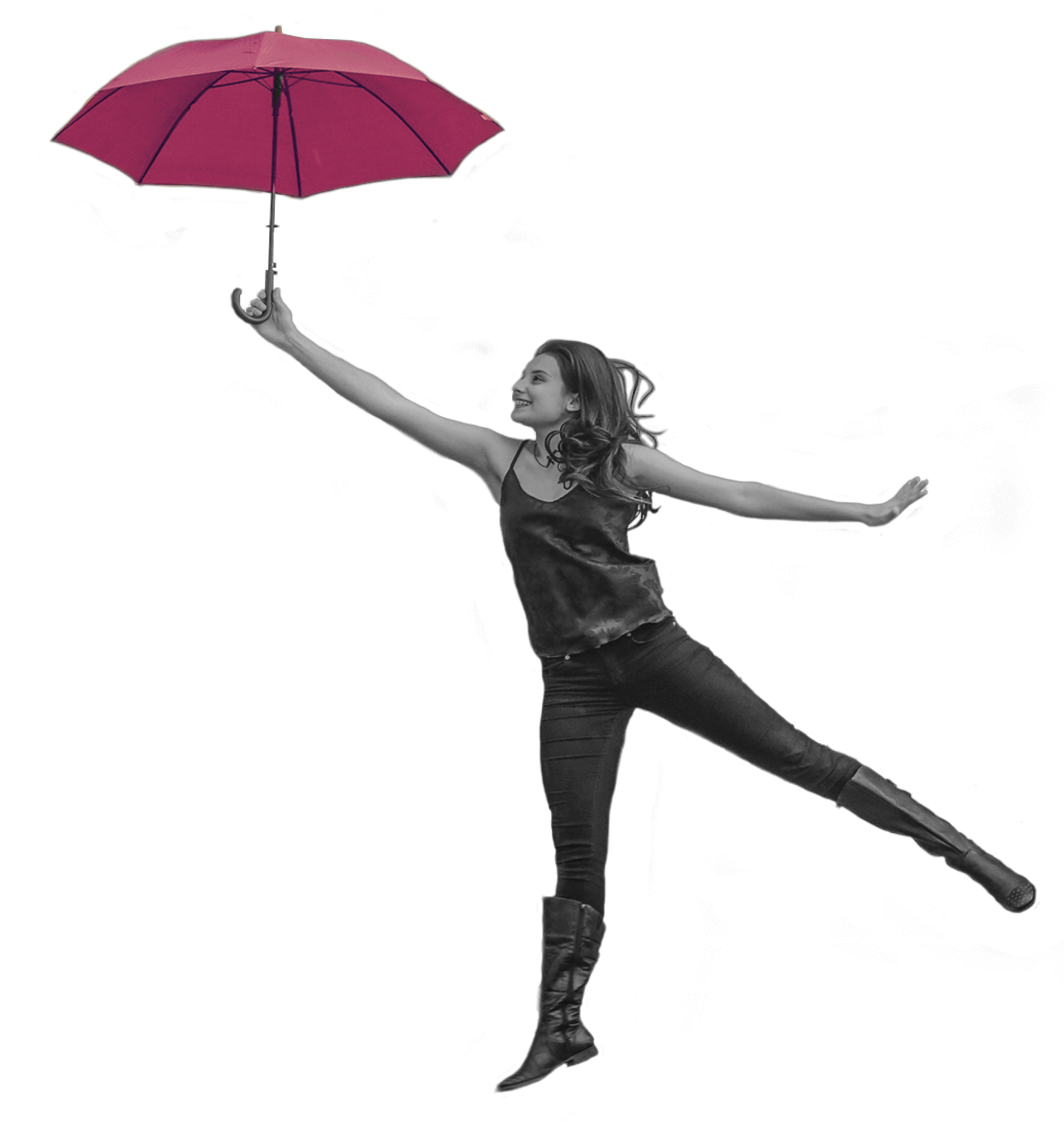 umbrella girl freetoedit umbrella sticker by hanjorafael