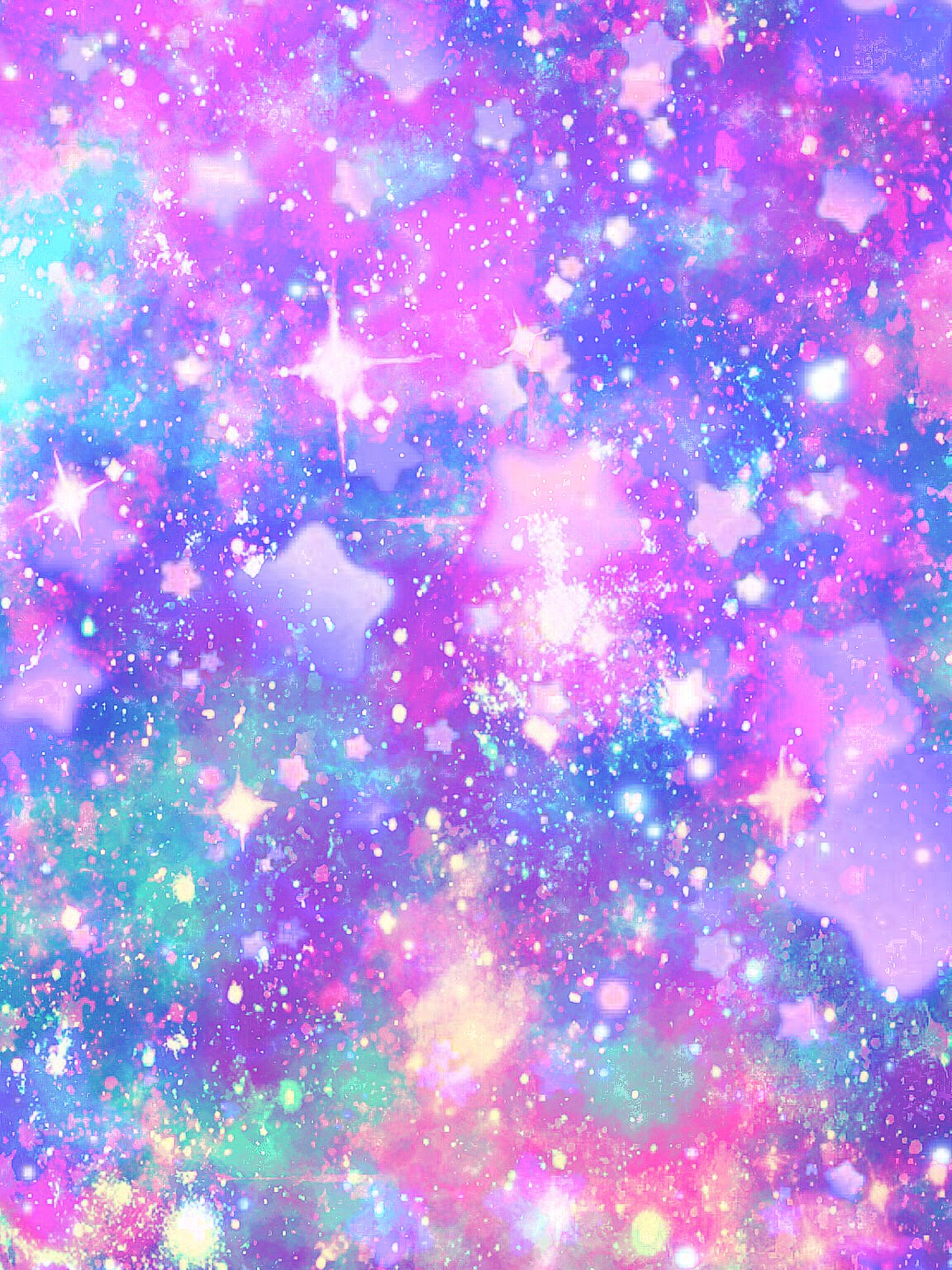 freetoedit remixit stars galaxy glitter image by @misspink88.