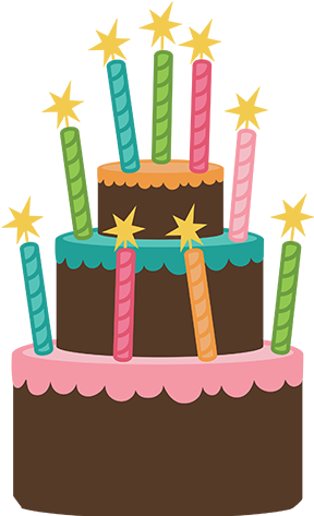 birthdaycake cake happyday sticker by @annalivelovelaugh