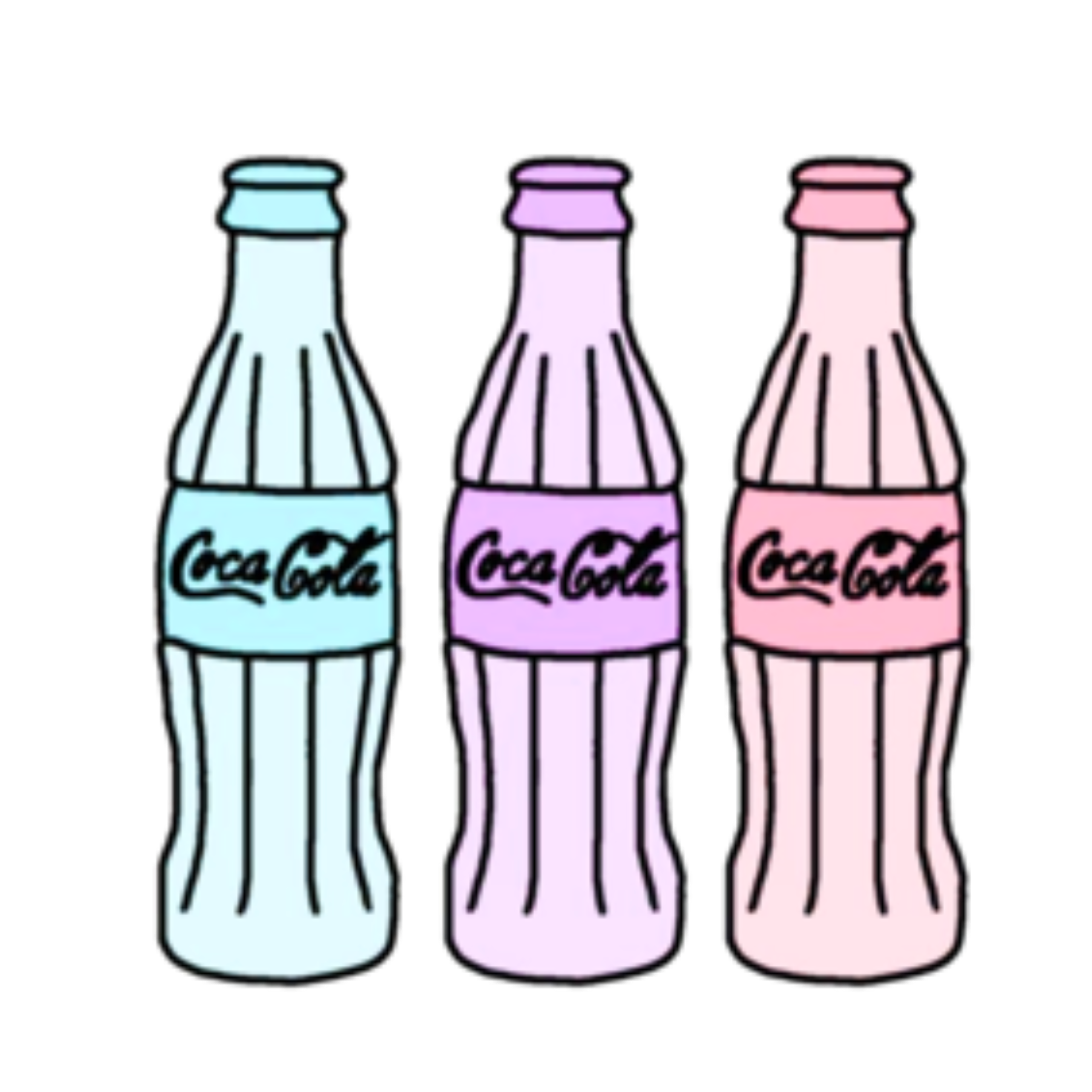 Tumblr Cocacola Pastel Cartoon Freetoedit