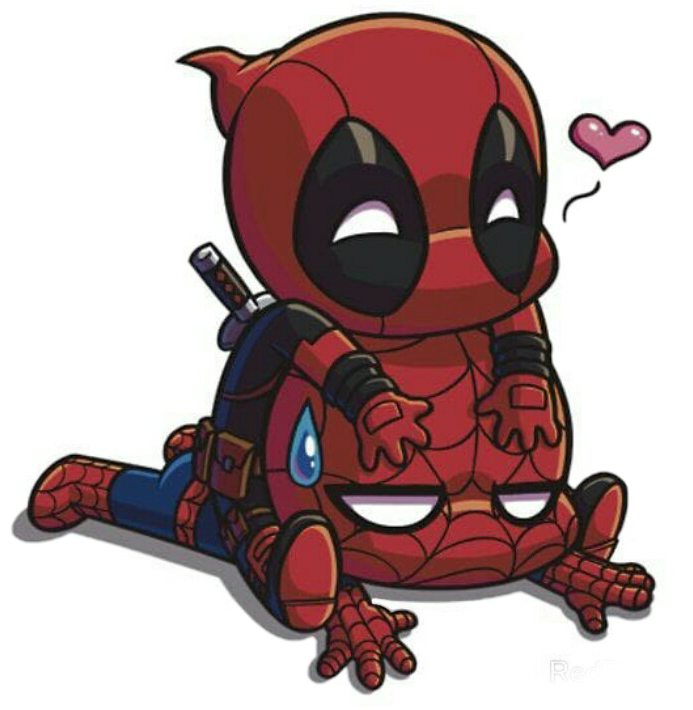spiderman deadpool It's cute or no?...