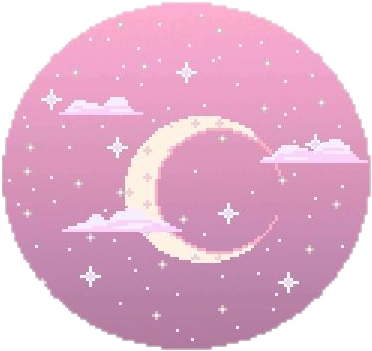 pink circle aesthetic cute kawaii sticker by @bluberrye
