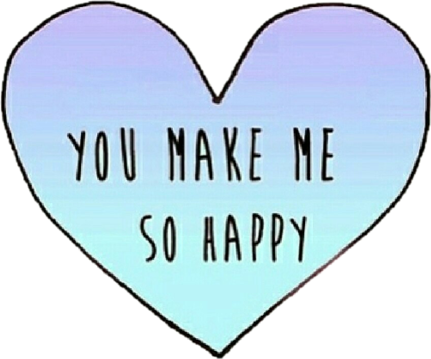 you-make-me-happy-youmakemehappy-sticker-by-lisi-sticker