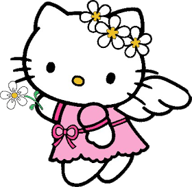 hellokitty hello kitty angel pink sticker by @oledomdem