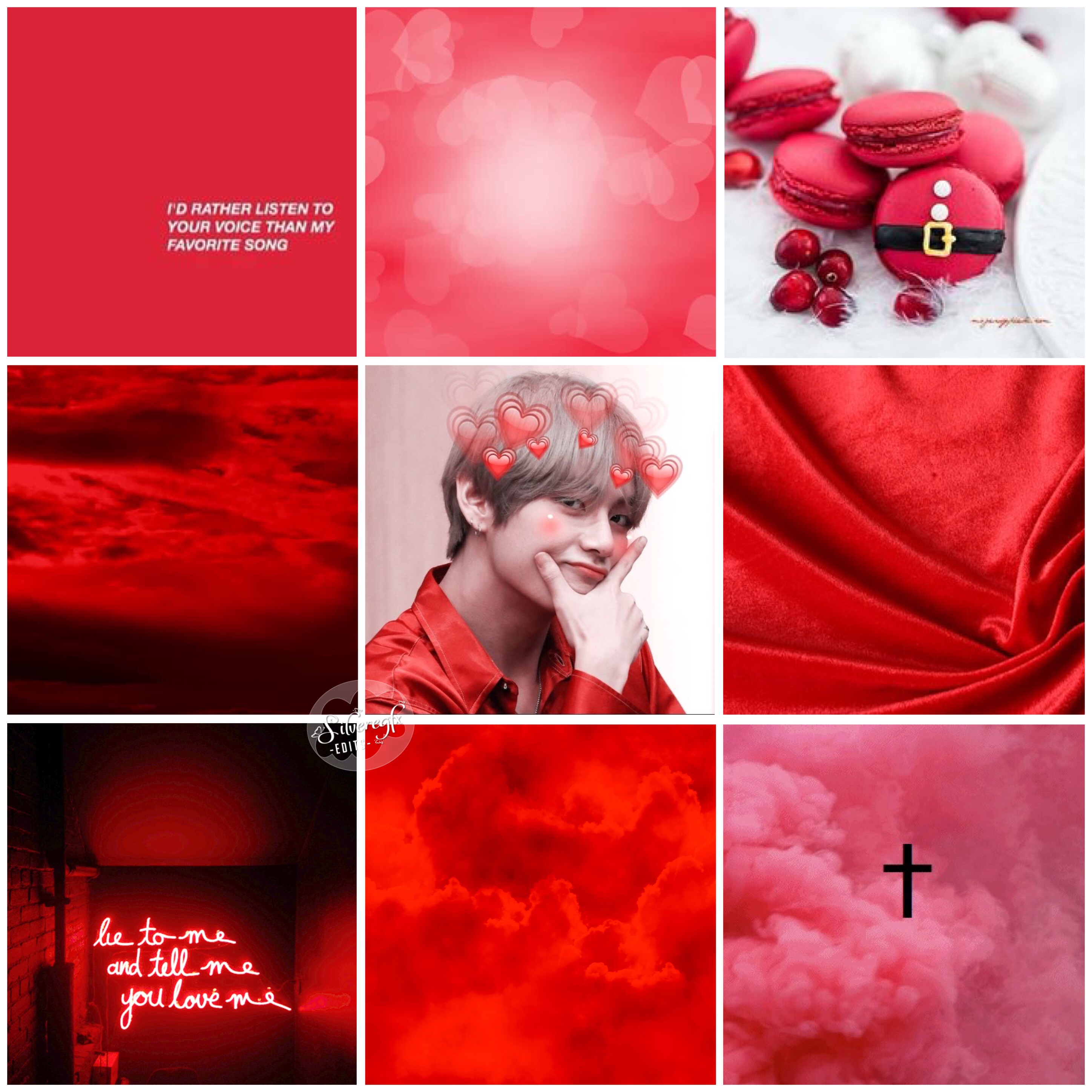 Pastel Red V Aesthetic @chimmy__ chimmycloudcontest...