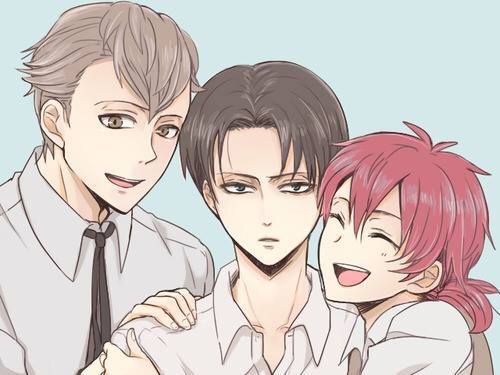 levi and friends